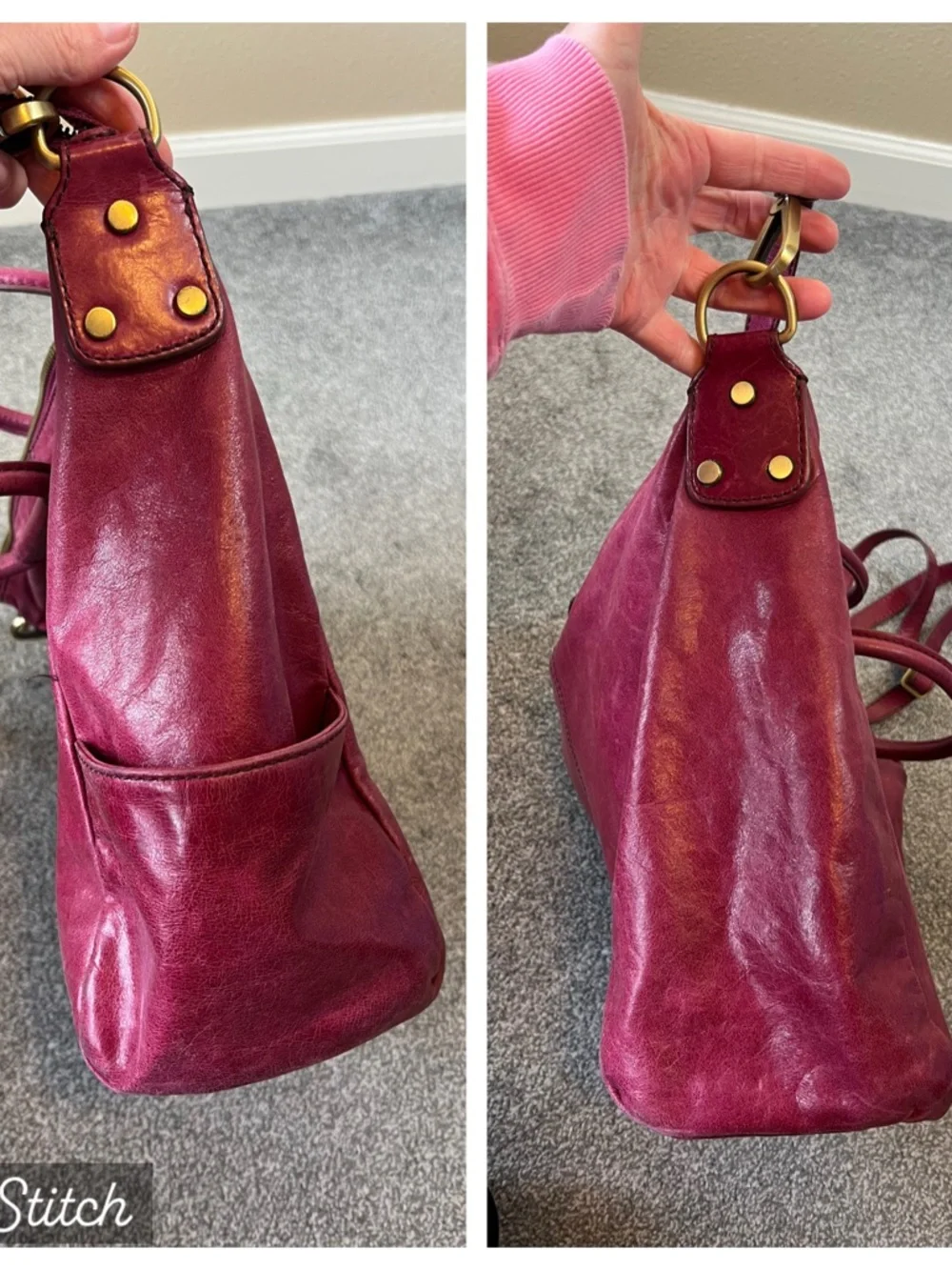 hobo sheila bag plum